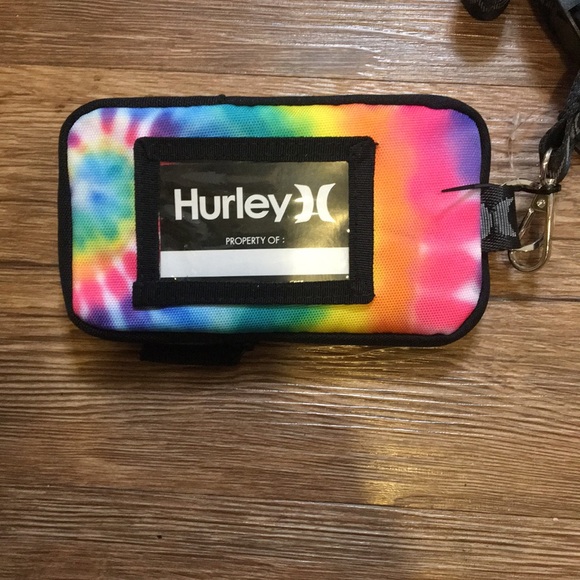 Hurley Rainbow Tie Dye Cell Phone ID Case NWT - Picture 5 of 8